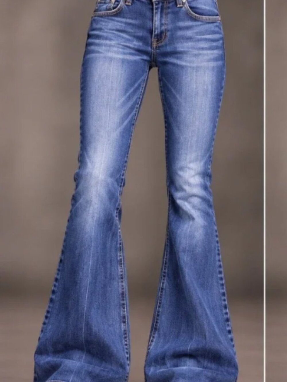 7 for all Mankind Y2K flare boot jeans Size 26 - Picture 2 of 11